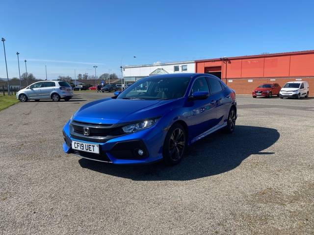 Honda Civic 1.0 VTEC Turbo SR Hatchback Petrol Brilliant Sporty Blue
