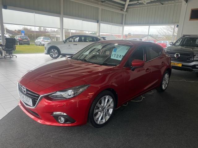 Mazda 3 2.0 SKYACTIV-G Sport Nav Hatchback Petrol Red