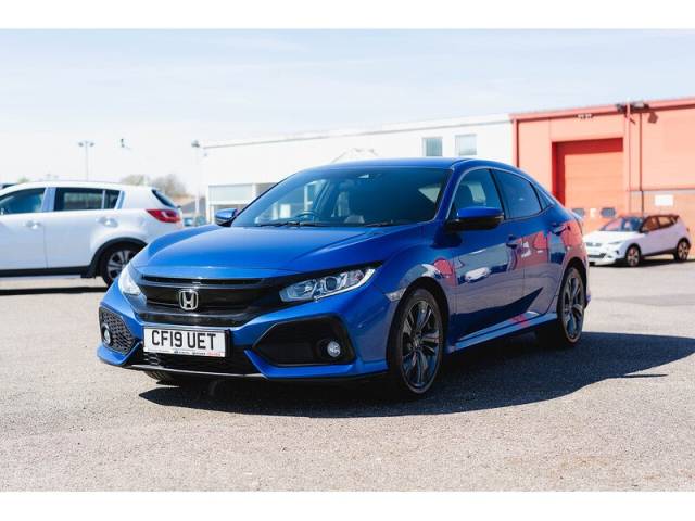 Honda Civic 1.0 VTEC Turbo SR Hatchback Petrol Brilliant Sporty Blue