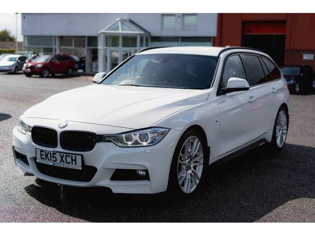 BMW 3 Series 2.0 320d M Sport Estate Diesel Alpine White