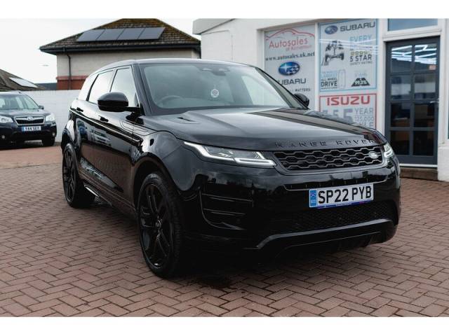 Land Rover Range Rover Evoque 2.0 P250 MHEV Autobiography SUV Petrol Black
