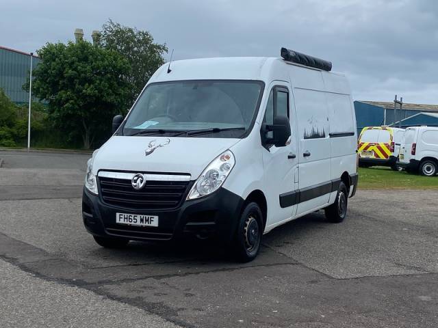 Vauxhall Movano 2.3 CDTi 3500 BiTurbo ecoFLEX Panel Van Diesel White