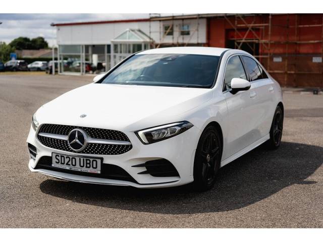 Mercedes-Benz A Class 1.3 A200 AMG Line Saloon Petrol White