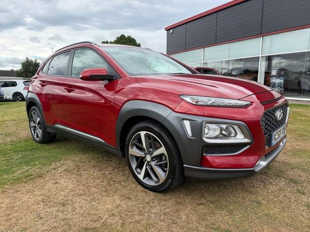 Hyundai KONA 1.0 T-GDi Blue Drive Premium SE SUV Petrol PULSE RED
