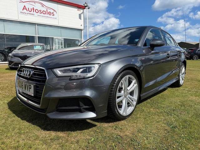 Audi A3 TFSI CoD S line Saloon 1.5 Manual Petrol Saloon Petrol Grey