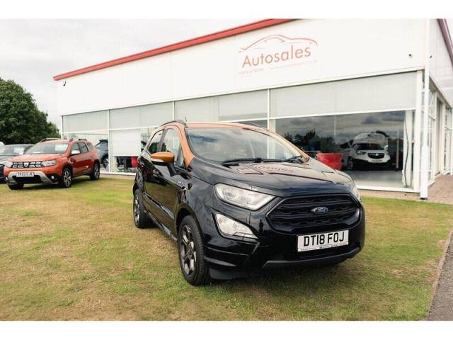 Ford Ecosport 1.0T EcoBoost ST-Line SUV 5dr Petrol Manual Euro 6 (s/s) (125 ps) SUV Petrol Black