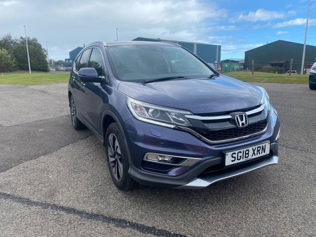 Honda CR-V 1.6 i-DTEC EX SUV 5dr Diesel Manual 4WD Euro 6 (s/s) (160 ps) SUV Diesel Blue