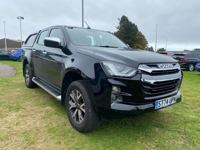 Isuzu D-max 1.9 TD DL40 Pickup Double Cab 4dr Diesel Auto 4WD Euro 6 (s/s) (164 ps) Pick Up Diesel Black