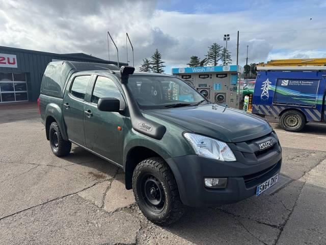 Isuzu D-max 2.5 TD Pickup 4dr Diesel Manual 4x4 (194 g/km, 161 bhp) Pick Up Diesel Green