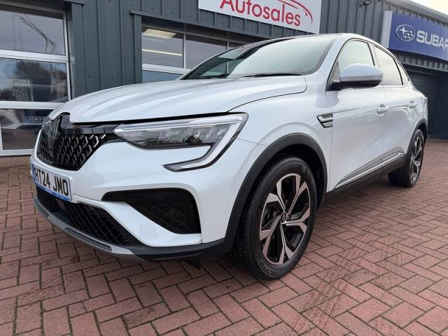 Renault Arkana 1.6 E-TECH techno SUV 5dr Petrol Hybrid Auto Euro 6 (s/s) (145 ps) SUV Hybrid White