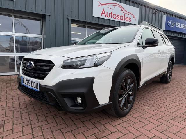 Subaru Outback 2.5i Field Estate 5dr Petrol Lineartronic 4WD Euro 6 (s/s) (169 ps) Estate Petrol White