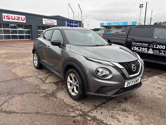 Nissan Juke 1.0 DIG-T N-Connecta SUV 5dr Petrol DCT Auto Euro 6 (s/s) (114 ps) SUV Petrol Grey